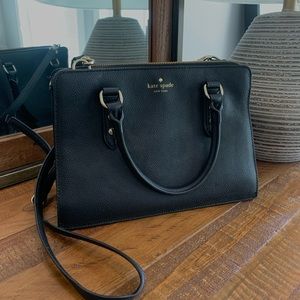 Kate spade mulberry street Lise black purse used like new